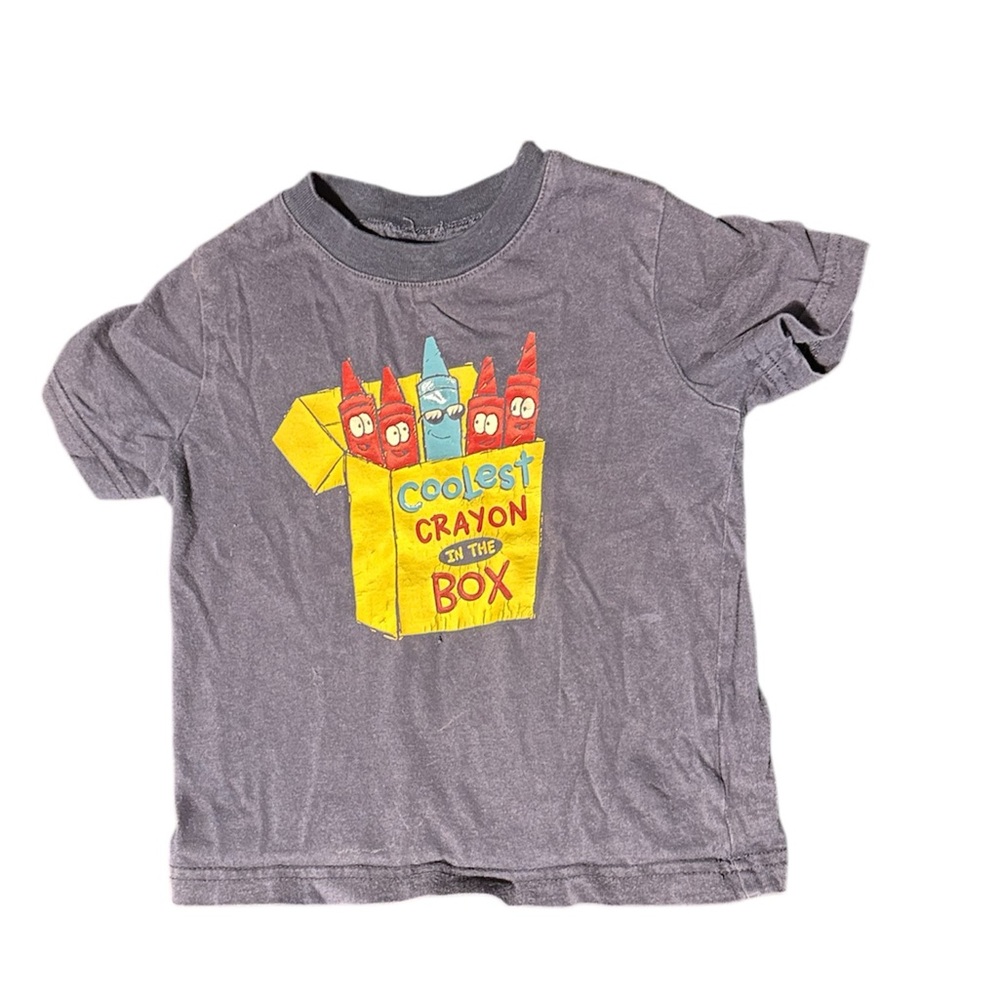 Circo T-Shirt with Colorful Crayon Box Design